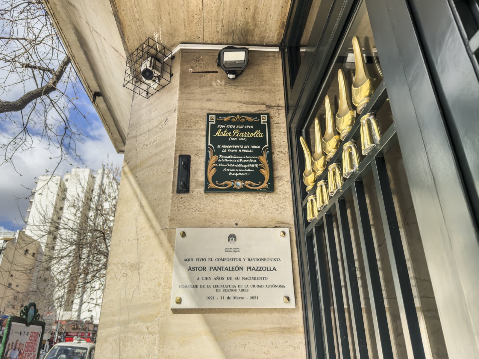 Astor Piazzolla’s “Castle in the Air”-The Composer’s Former Home in Buenos Aires
